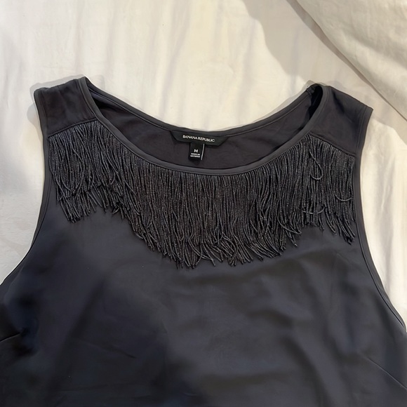 Banana republic tank with fringe - Picture 2 of 5